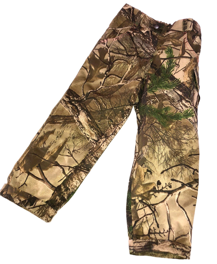 girls camo cargo trousers