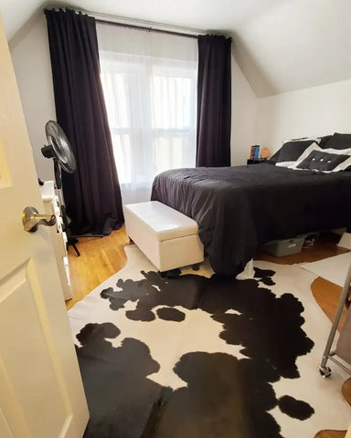 Large cowhide rug