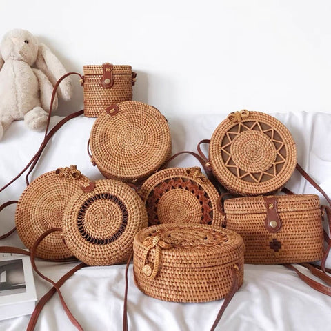 Elevate your style with our collection of trendy rattan bags. Find the perfect accessory to complete your summer look.