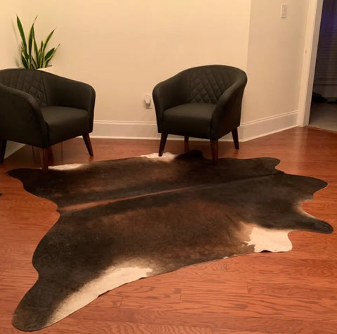 Transform your home with our stunning cowhide rugs. Discover the perfect blend of style and durability to elevate any room and make a bold statement.