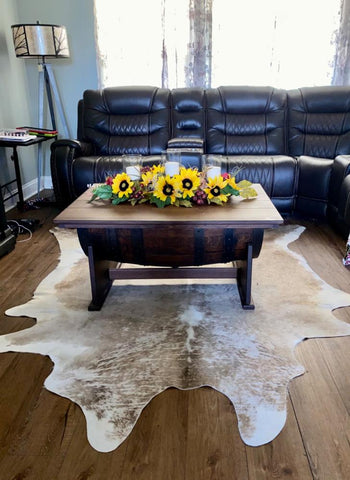 Enhance your interior design with cowhide rugs - the perfect blend of sophistication and natural charm. Shop our collection now.