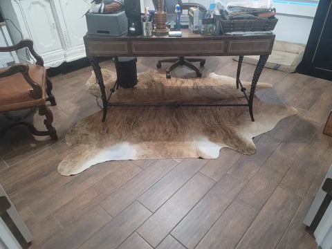 Natural cowhide rugs