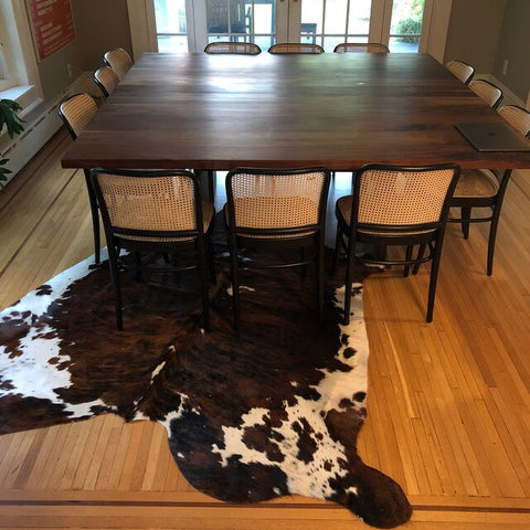 Shop high-quality cowhide rugs in the USA. Add a touch of luxury to your home with our beautiful and durable cowhide rugs.