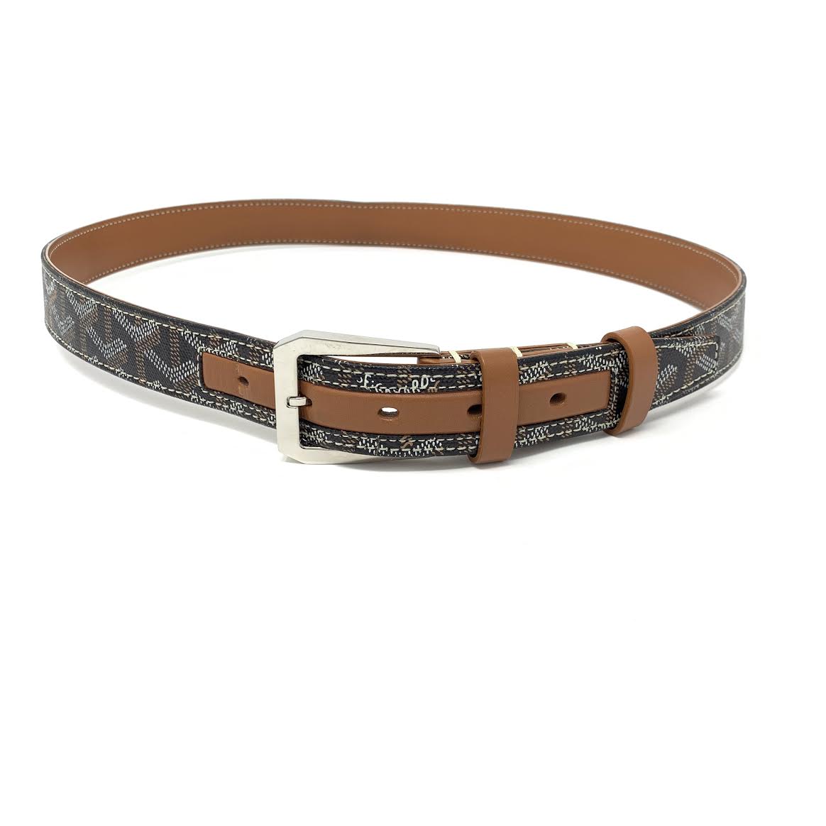 brown goyard belt