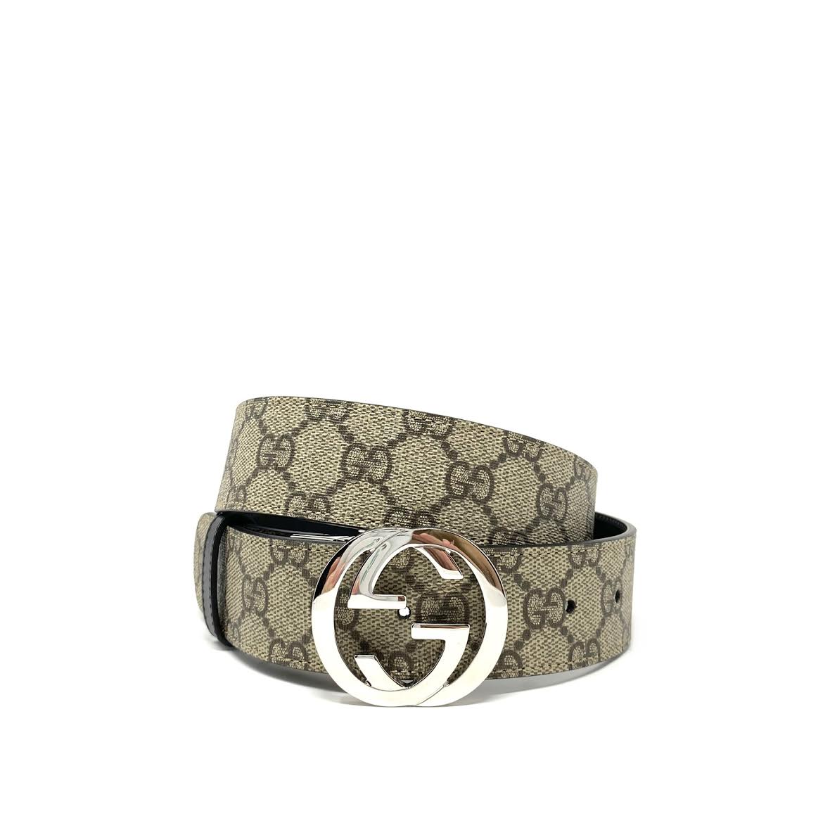 gucci reversible gg supreme belt