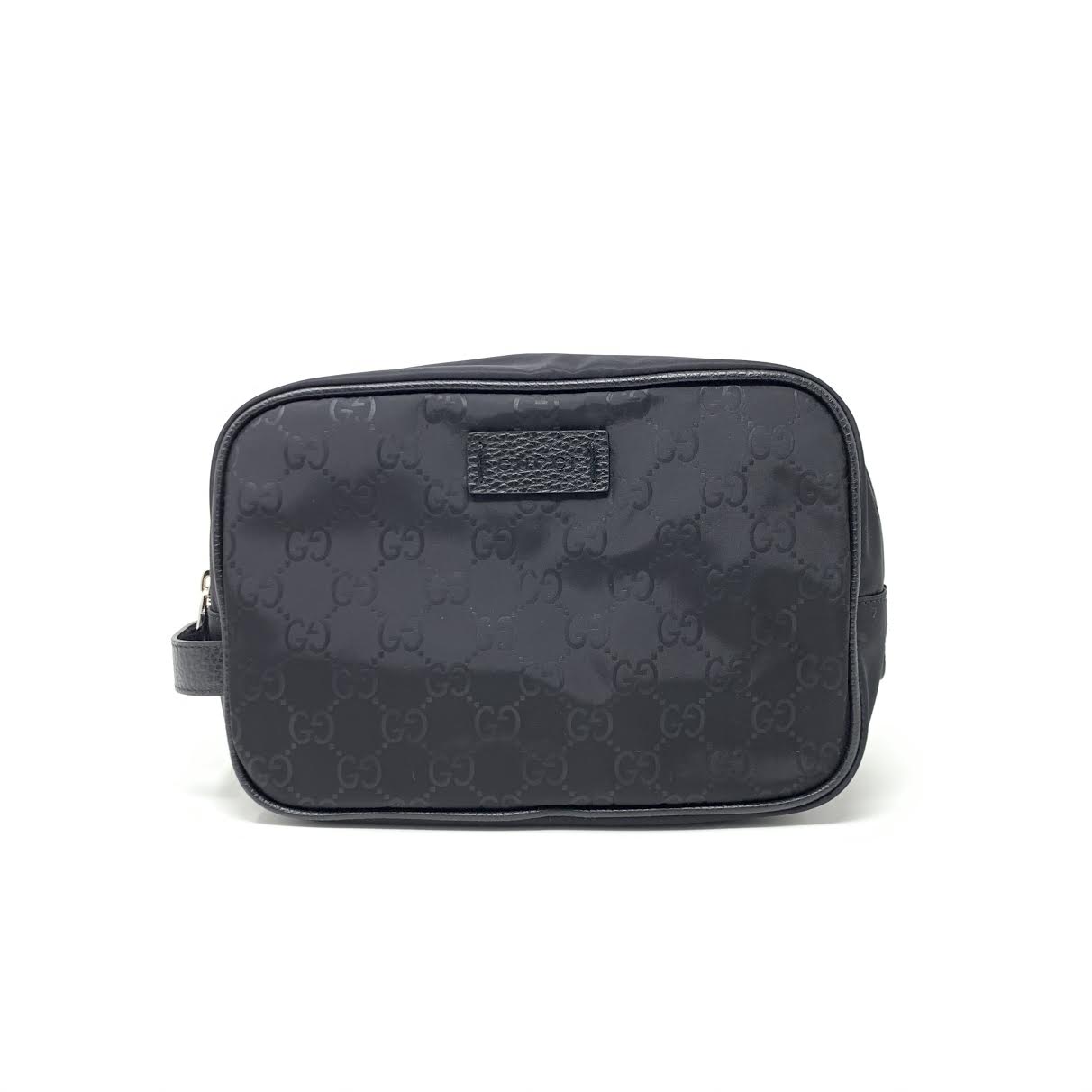 gucci toiletry bag black