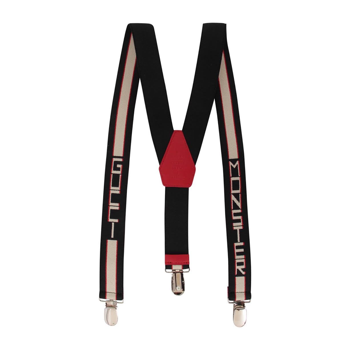 Gucci Monster Blue and White Suspenders 