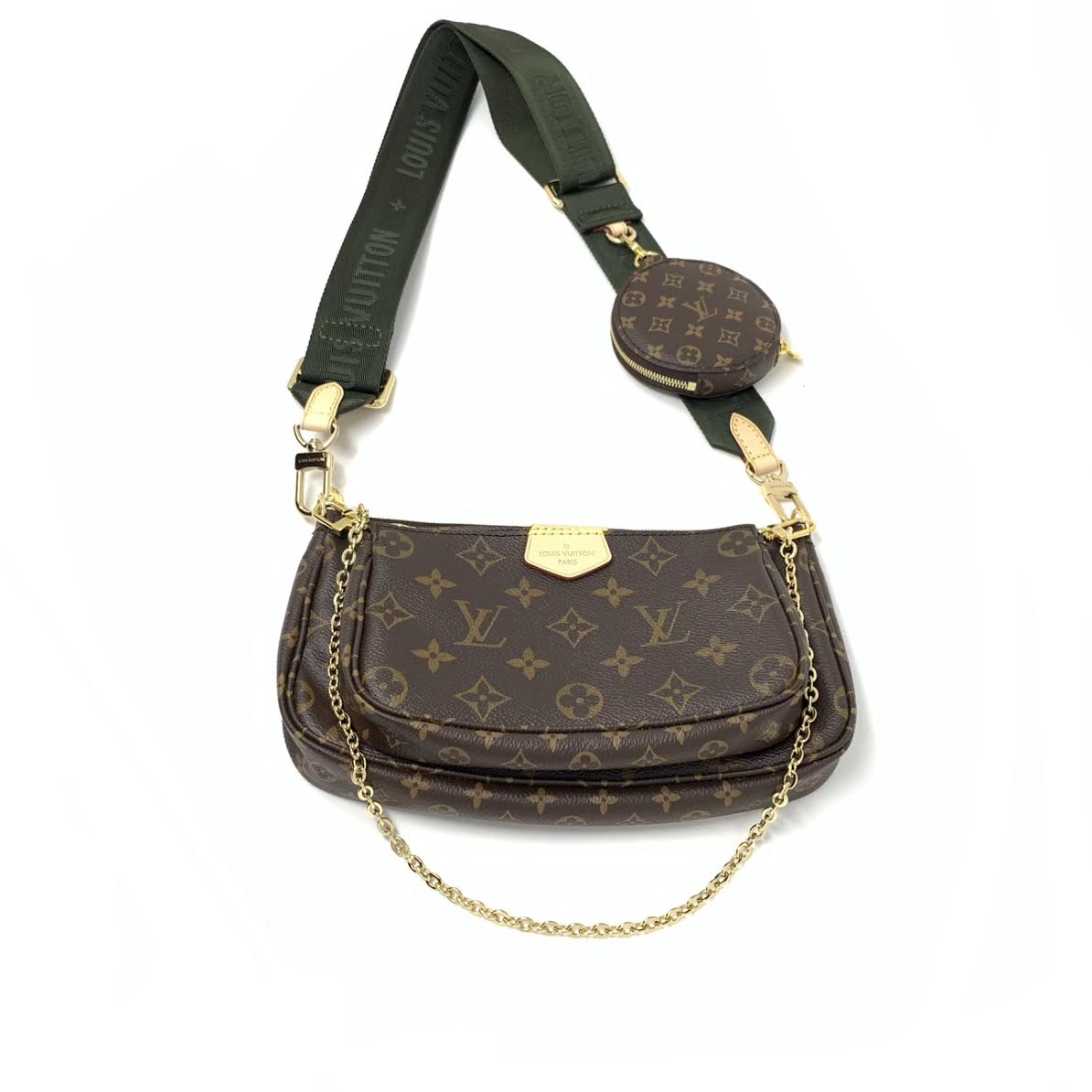 Louis Vuitton Monogram Multi Pochette Accessoires Coin Purse M44813K