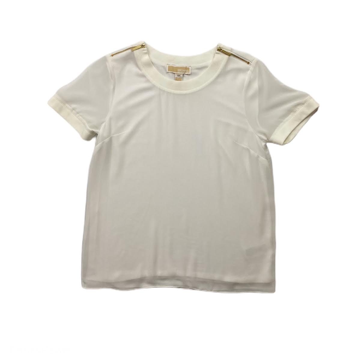 michael kors t shirt gold