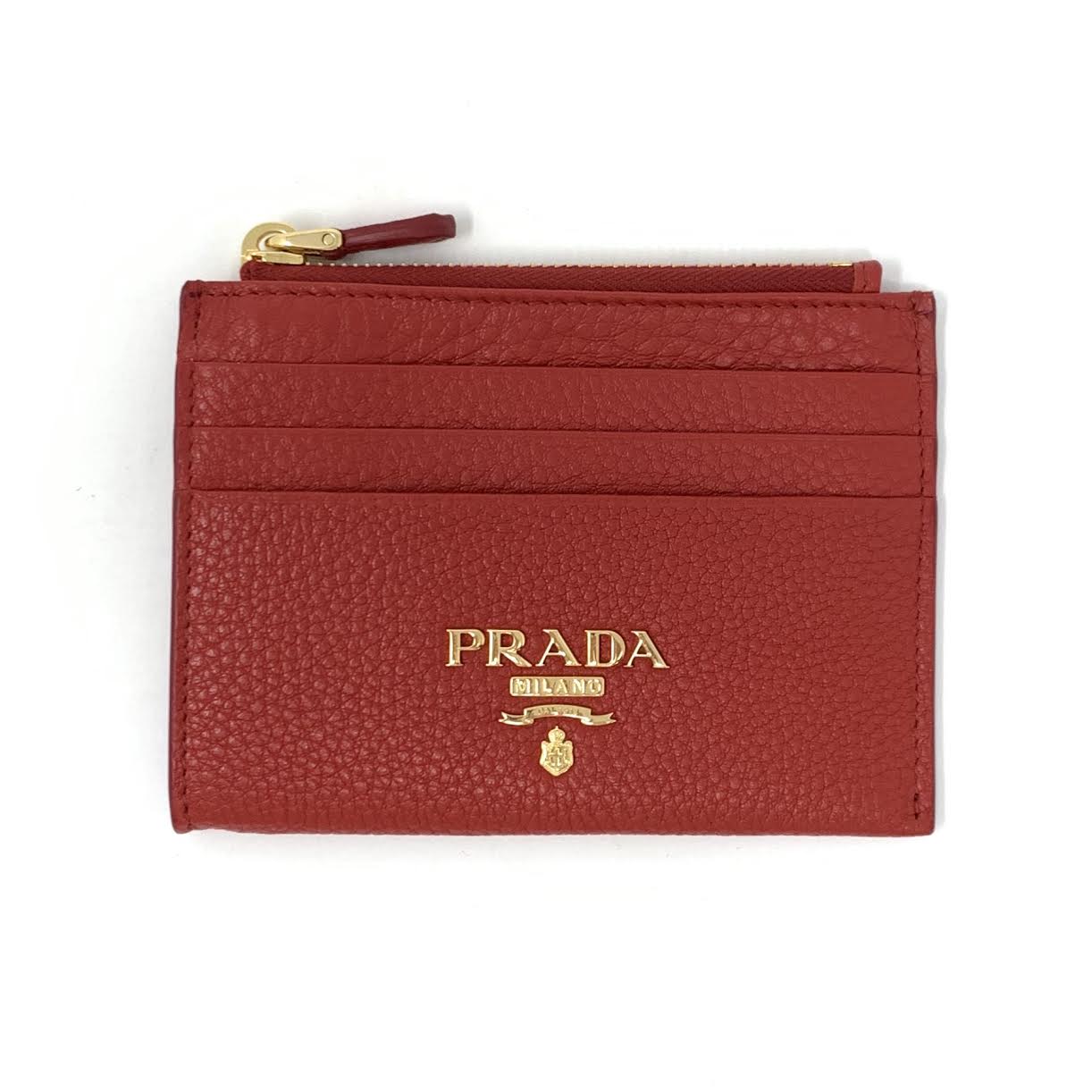 prada red card holder