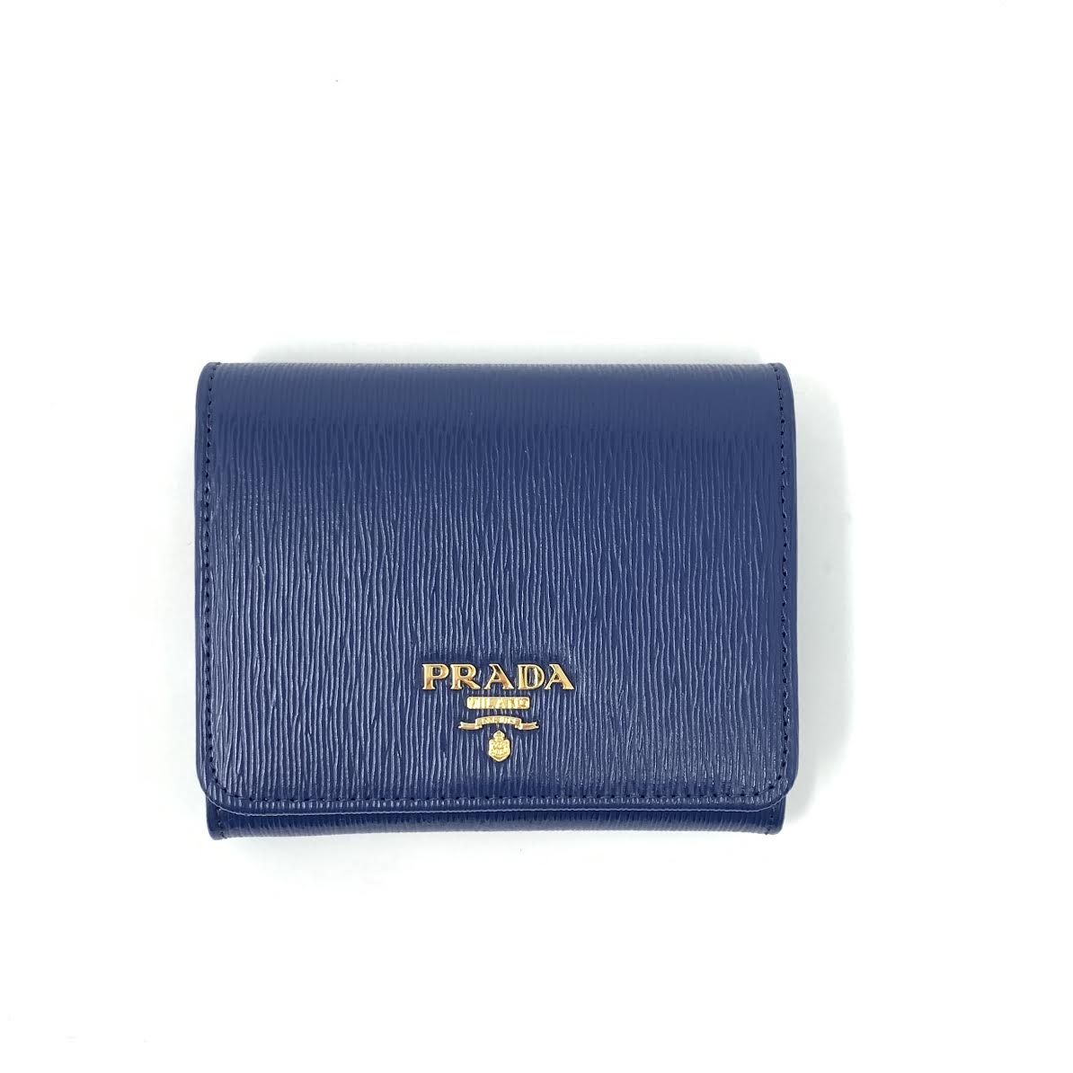 Prada Vitello Move Compact Wallet w/ Tags