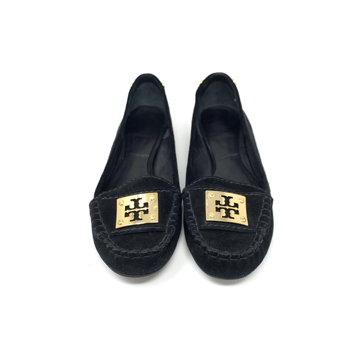 tory burch black loafers