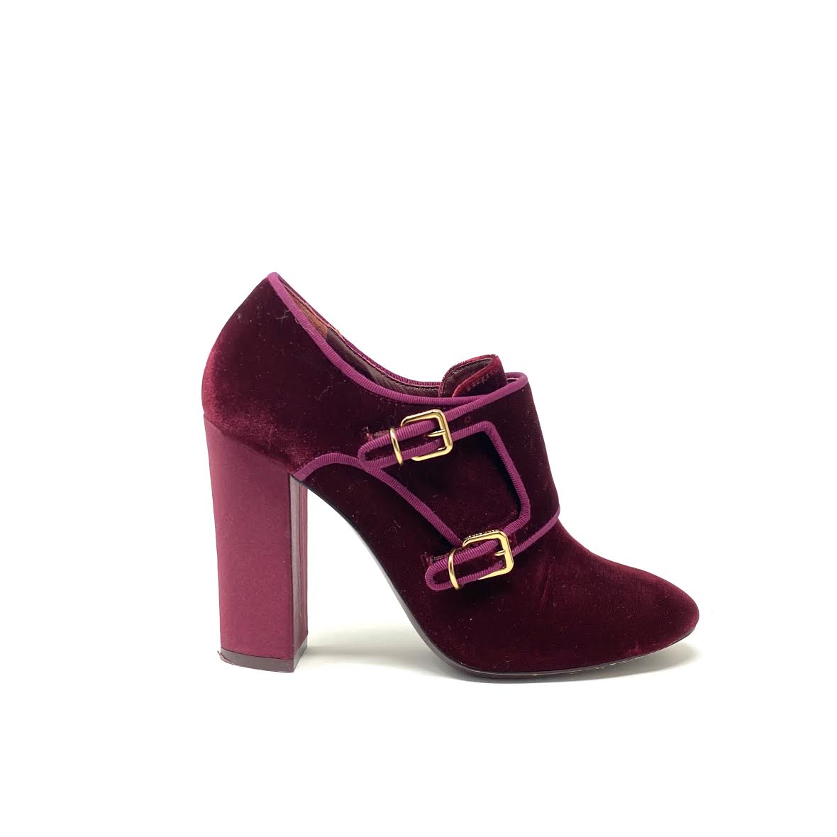 Tory Burch Carley Velvet Ankle Boots - Size 