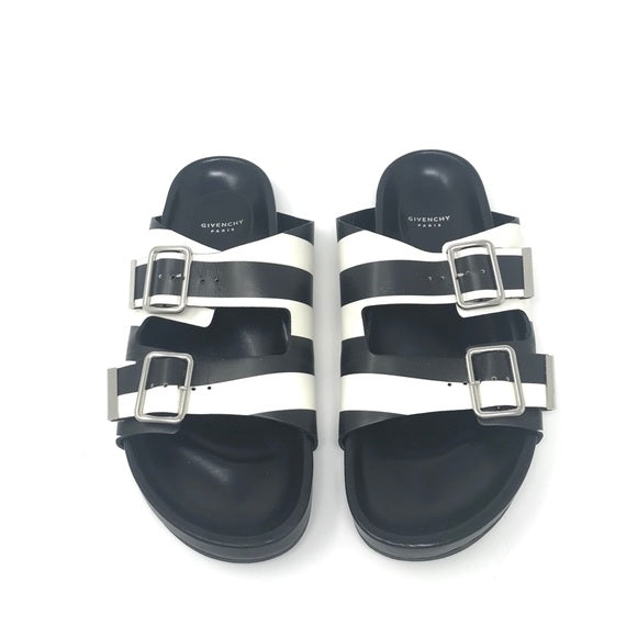 Givenchy Leather Swiss Sandals - Size 38