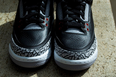 Air Jordan 3 Retro Og Black Cement 18 Kickbox Streetwear
