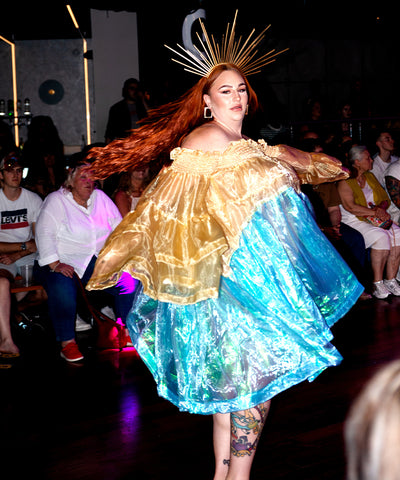 abbie mermaid goddess dress delta of phoenix dakota strange visuals fuze