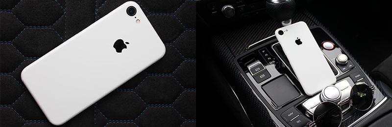 White Matt iPhone Skin