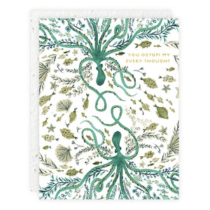 You Octopi My Every Thought - Love Card - The Proctor Mercantile