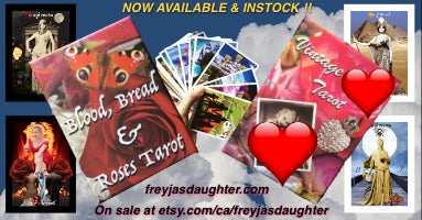 Blood Bread Roses Indie Tarot Card Deck Limited First - Etsy