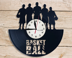 Unique Basketball styled wall clock