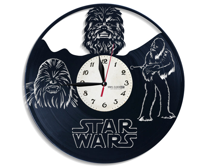 Vinyl record clock about Gift