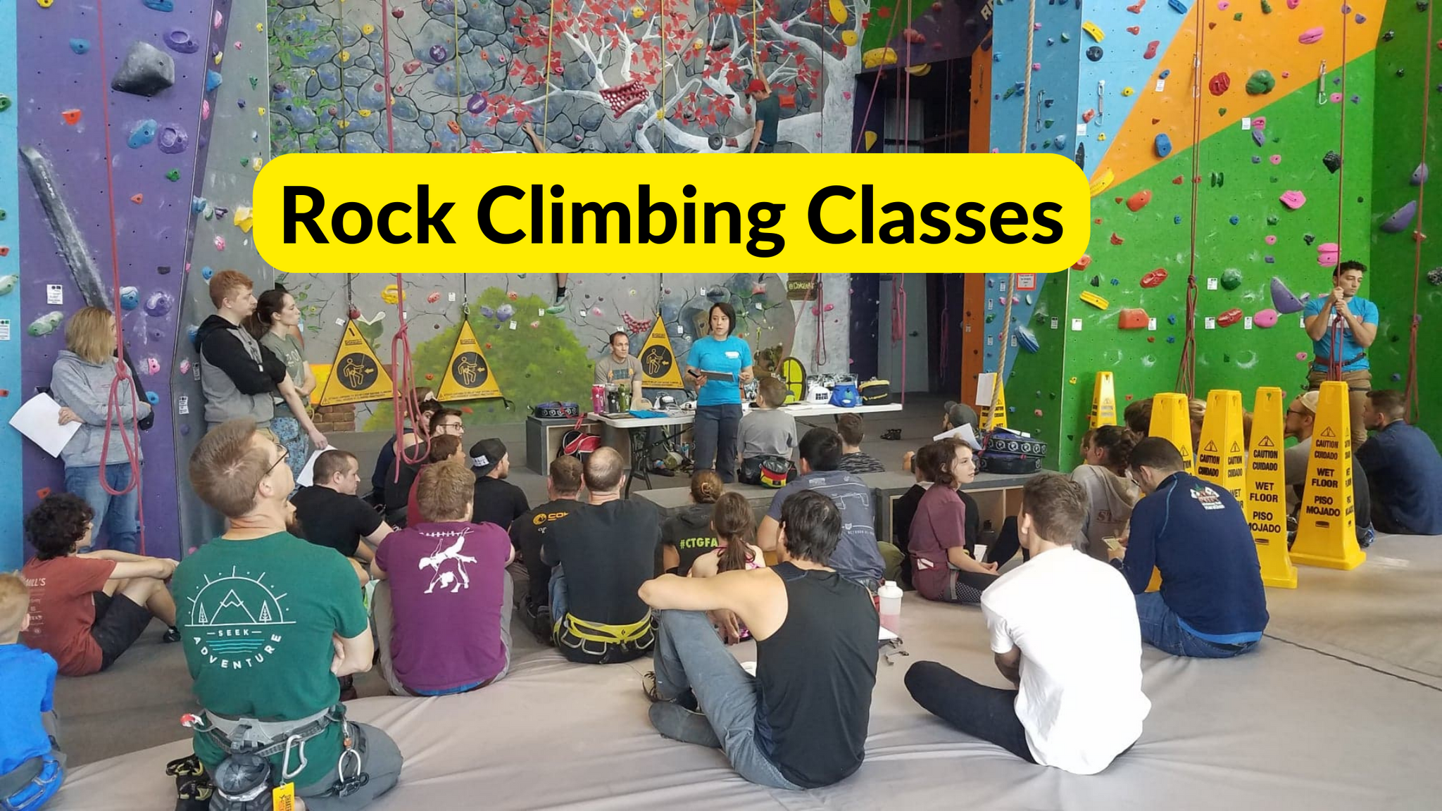 rock climbing gym classes