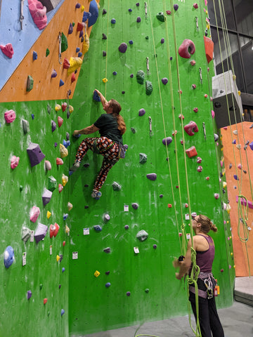 Top Rope Climbing Indoor Gym