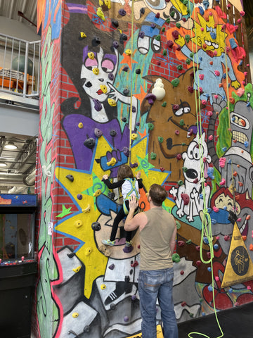 kids indoor rock climbing wall