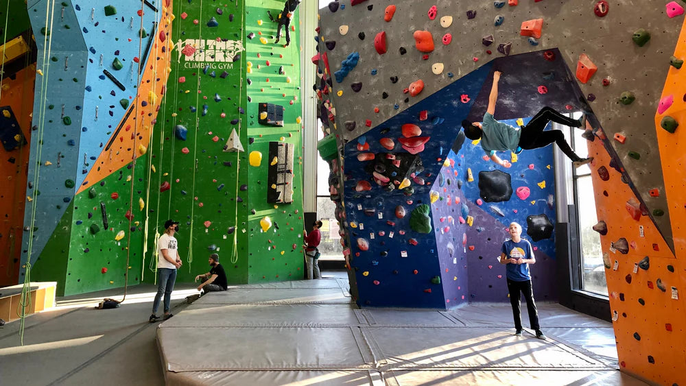 on the rocks climbing gym in cleveland