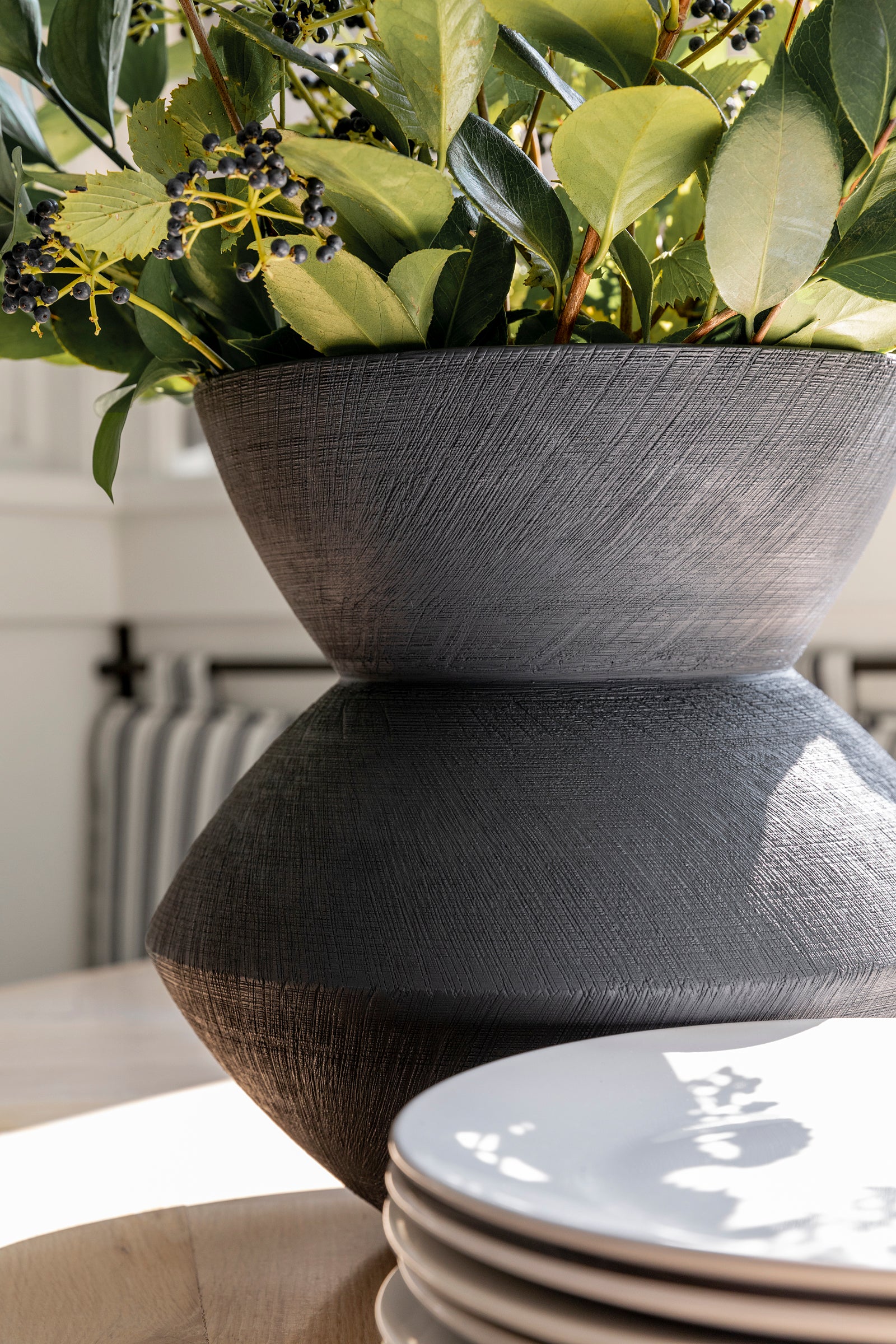 Charcoal Vase