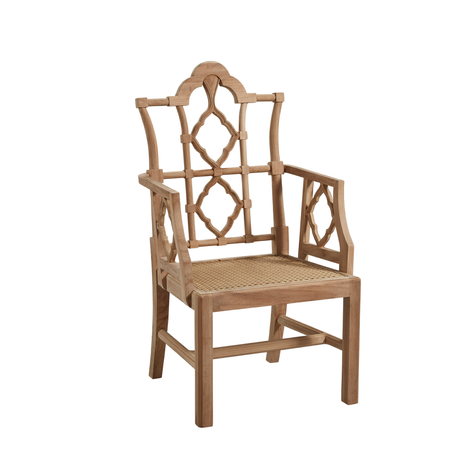 Pair of Fretwork Outdoor Chairs