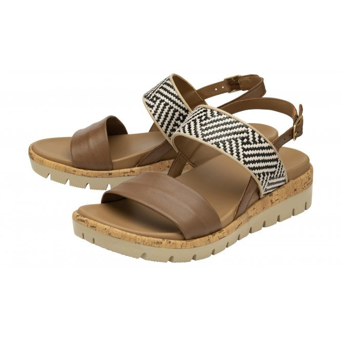 Natural Reflections Sierree Wedge Sandals for Ladies