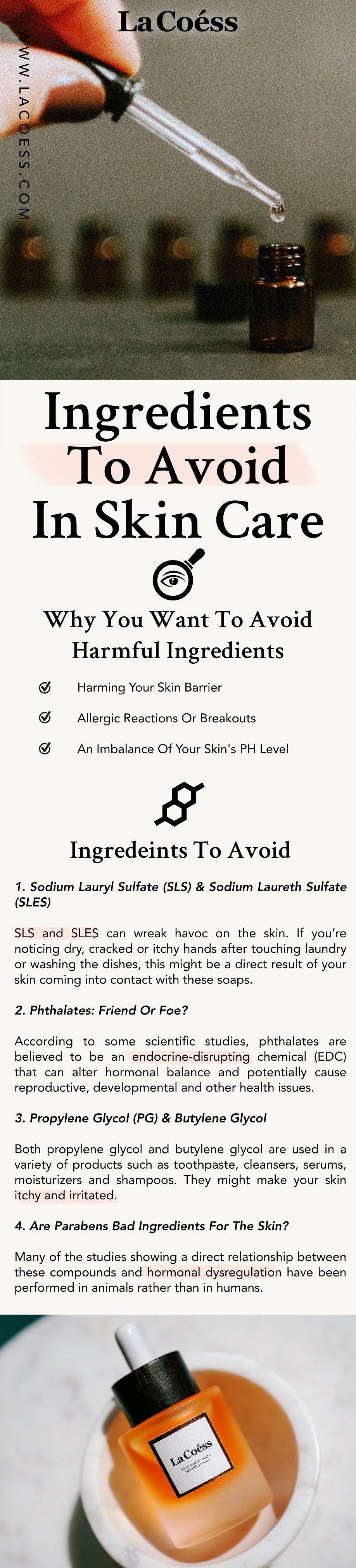 Ingredients To Avoid In Skin Care