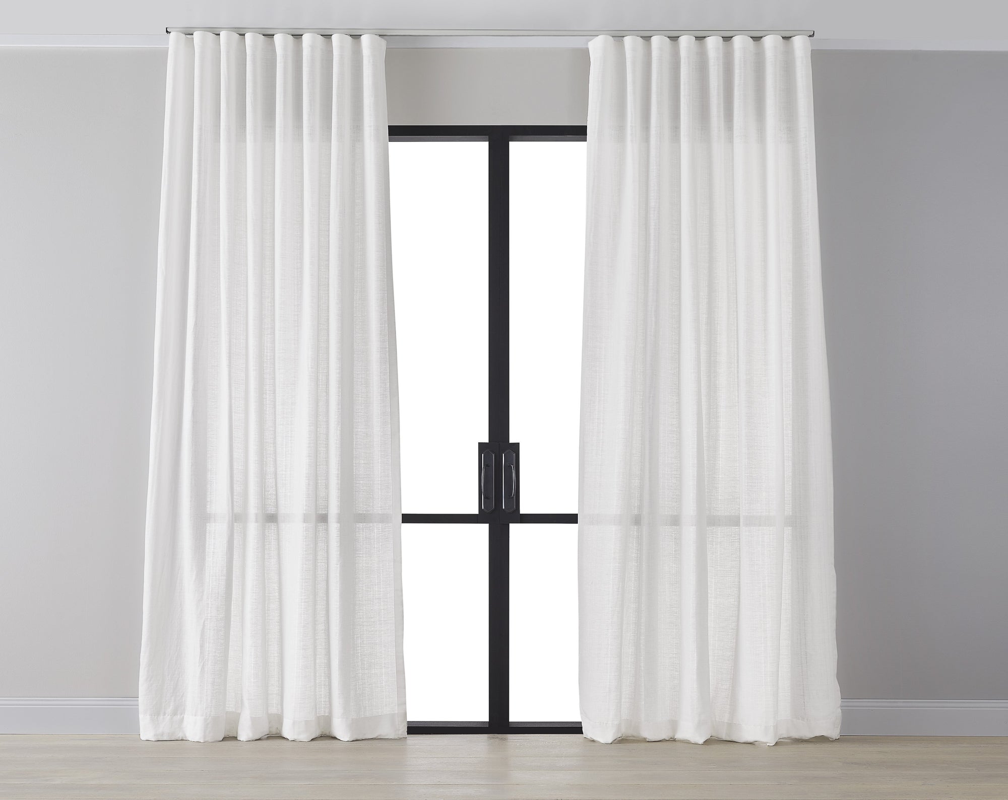 White Sheer Curtains For Living Room