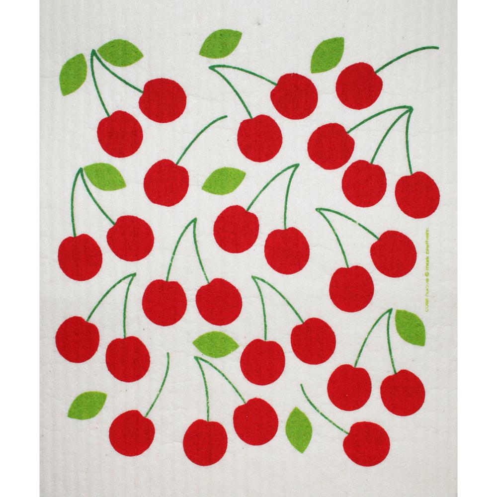 swedish dishcloth cherries foodies dishcloths