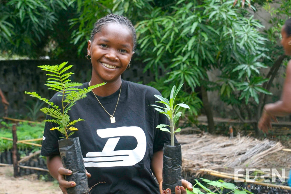 Planting trees in Madagascar
