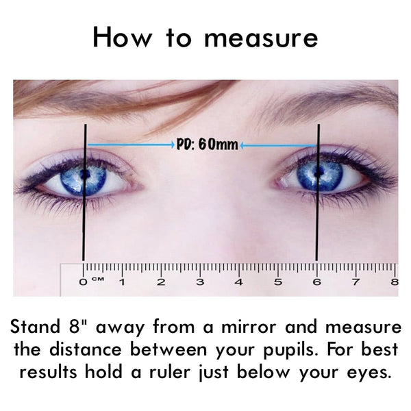 Pupillary Distance Chart