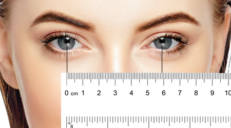 Women's Pupillary Distance Example