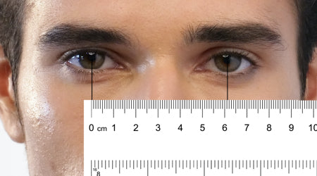 Men's Pupillary Distance Example