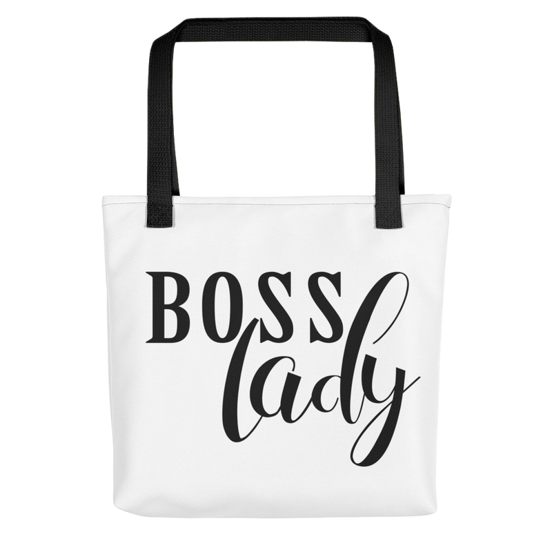 boss lady tote bag