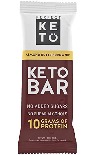 New! Perfect Keto Chocolate Bar, Almond 