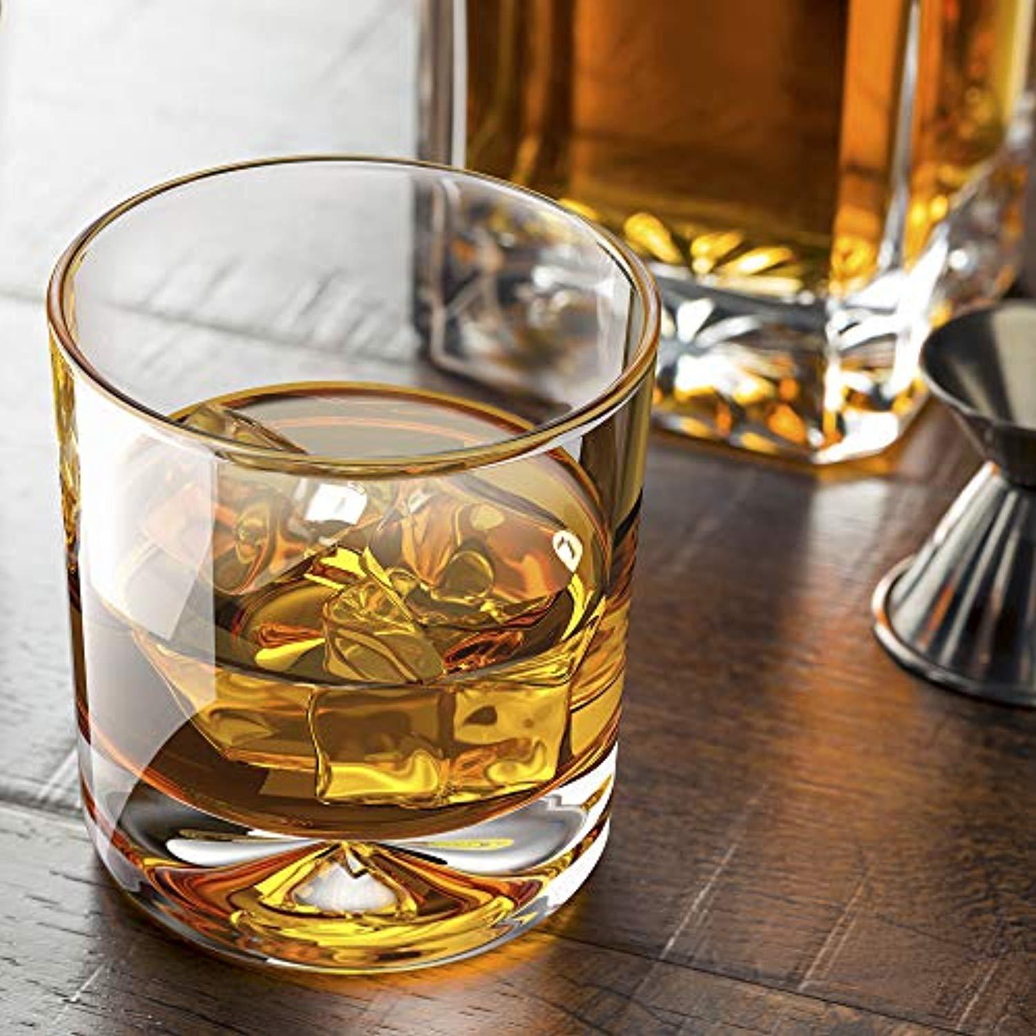 Premium Whiskey Glasses Lead Free Hand Blown Crystal