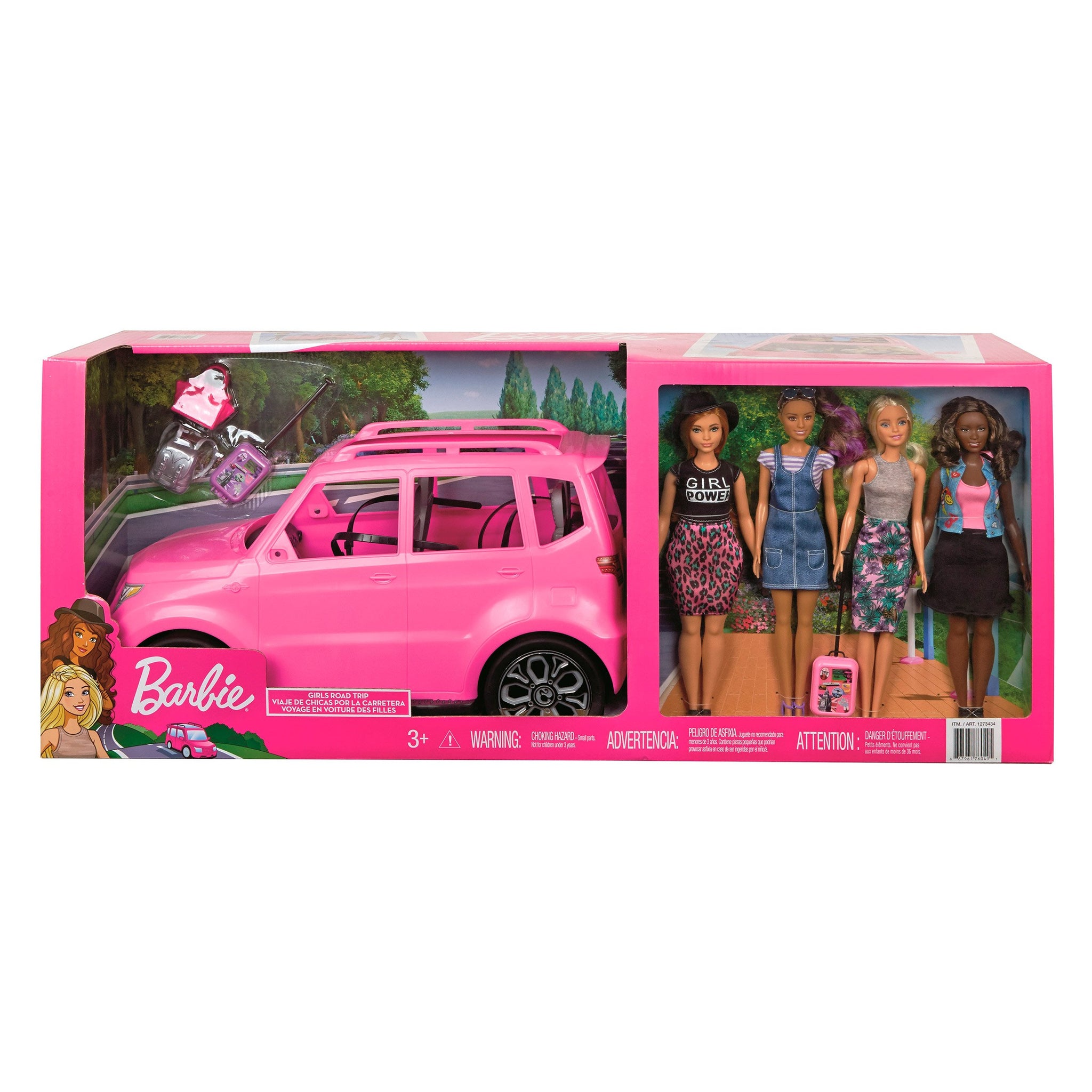barbie doll suv car