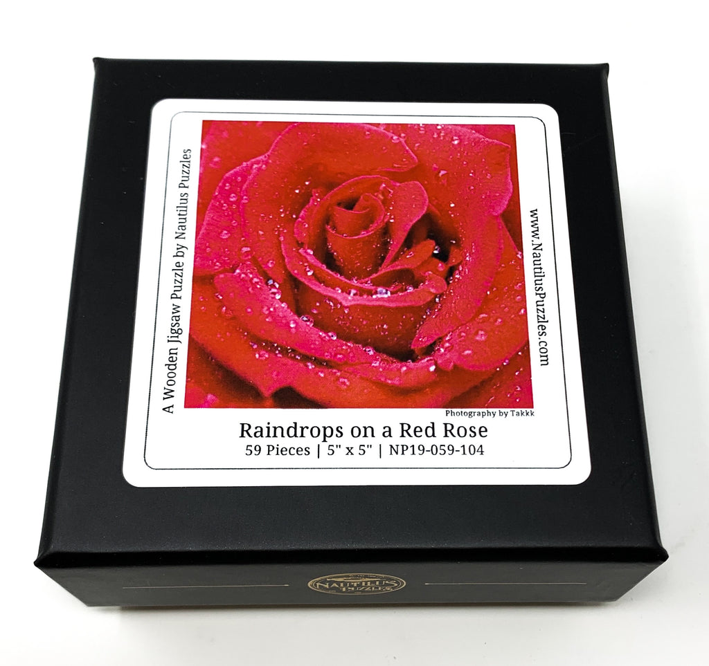 large red rose puzzle