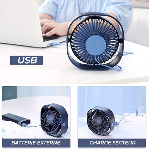 Mini ventilateur Lexon de bureau personnalisable - Tous nos modèles –  Atelier Box