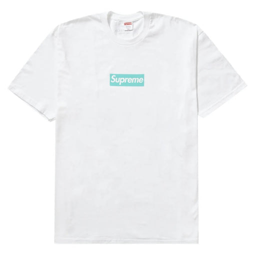 Supreme Emilio Pucci Box Logo Tee 'Heather Grey/Blue' — United Kicks