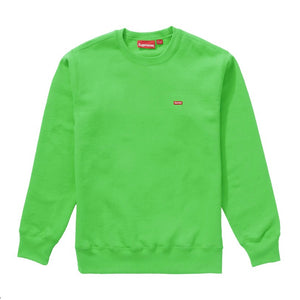 Supreme Small Box Logo Crewneck 'Bright Green' – United Kicks