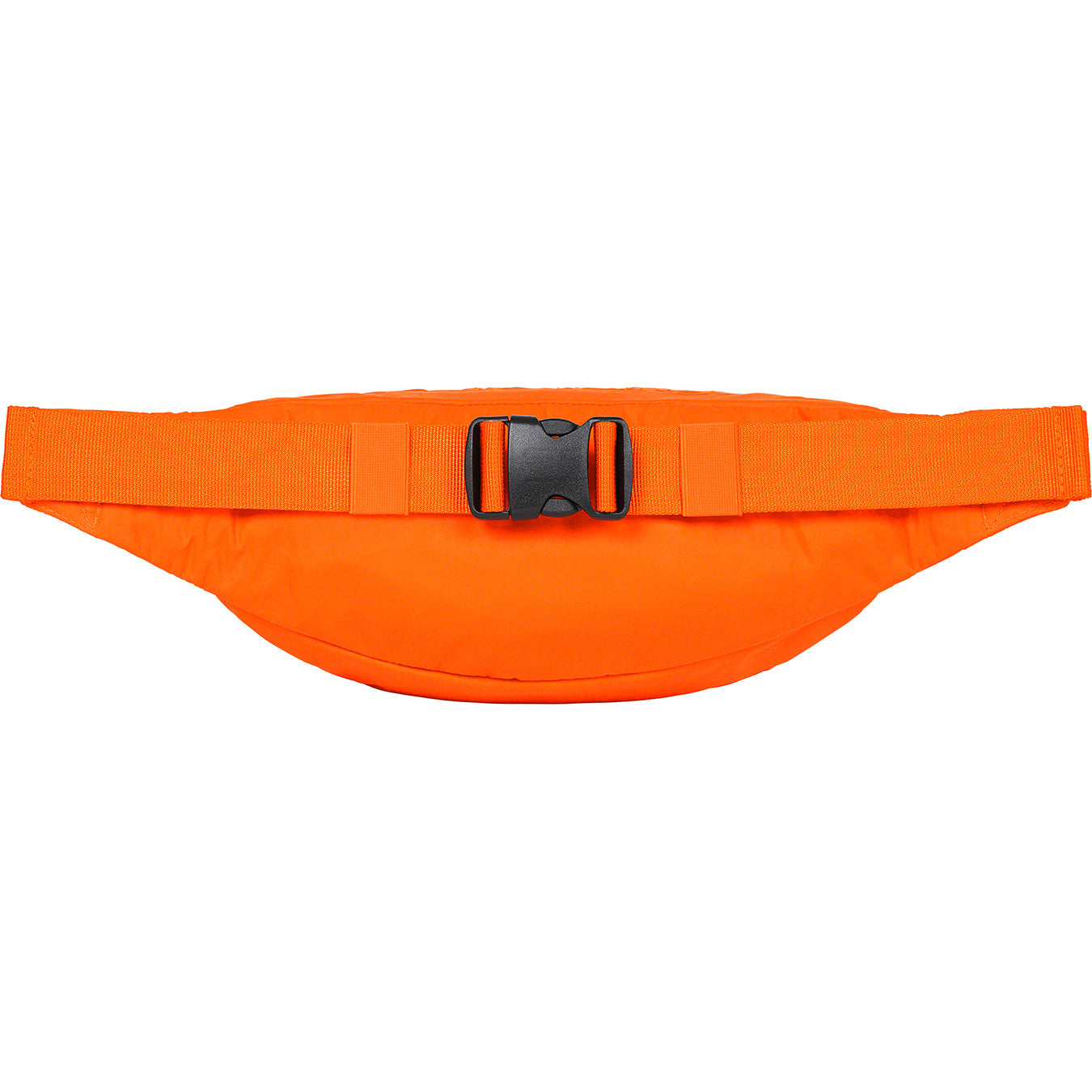 supreme barbour waxed cotton waist bag orange