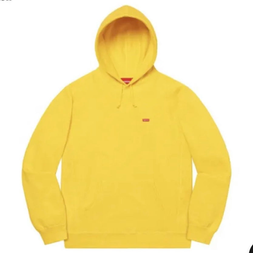 Supreme Small Box Hooded Sweatshirt 'Lemon' – United Kicks
