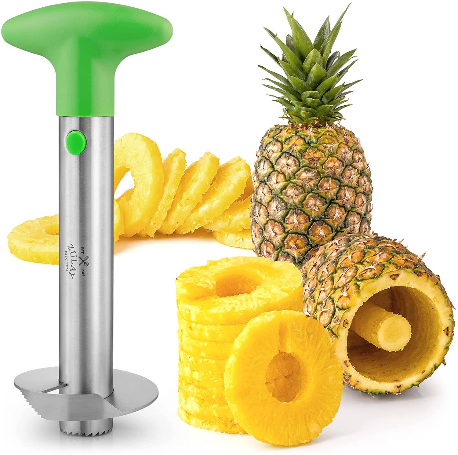 Zulay Kitchen Stainless Steel Cheese Grater & Citrus Zester